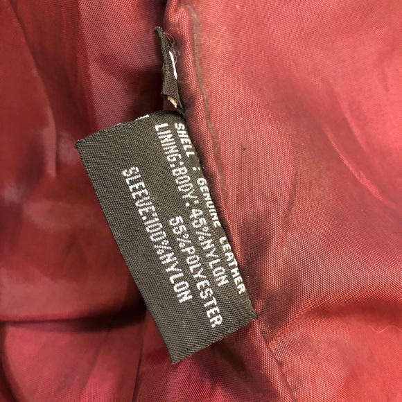 Vintage leather black jacket barely used medium - Picture 7 of 13